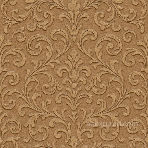 Ornate Cardboard Seamless Texture seamless Paper PBR texture