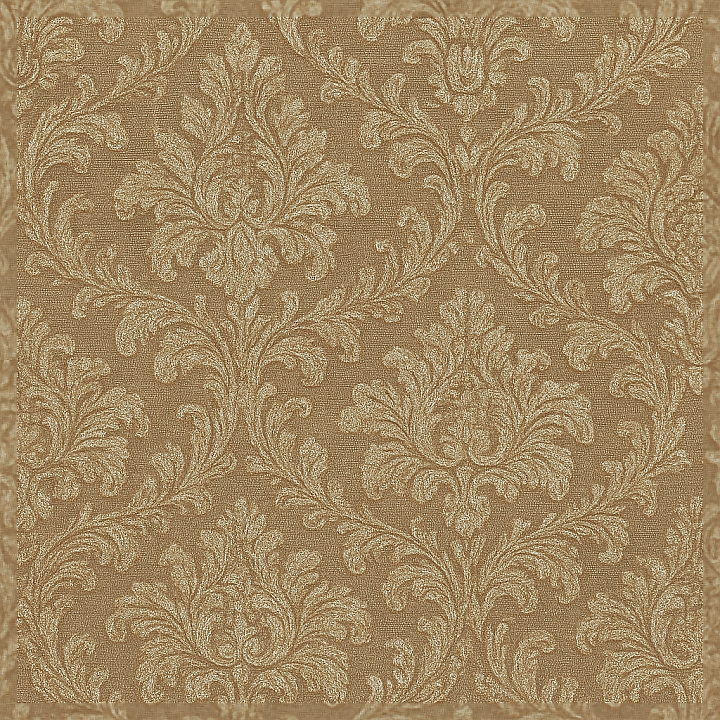 Classic Damask Tile Wallpaper With Brocade Woven Fabric And Metallic Gl… seamless PBR texture preview