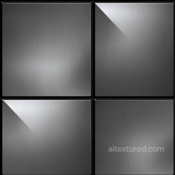 Brushed Steel Metal Texture with Panel Overlay Metal texture preview