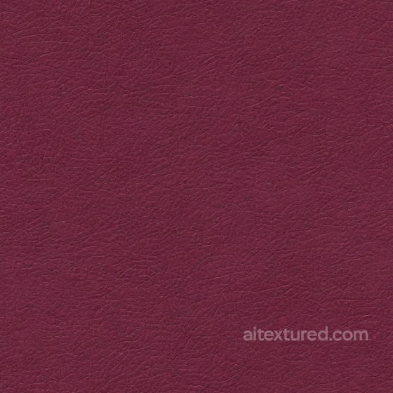 Burgundy Pebbled Grain Leather Seamless Texture with Fine Wrinkles Leather texture preview