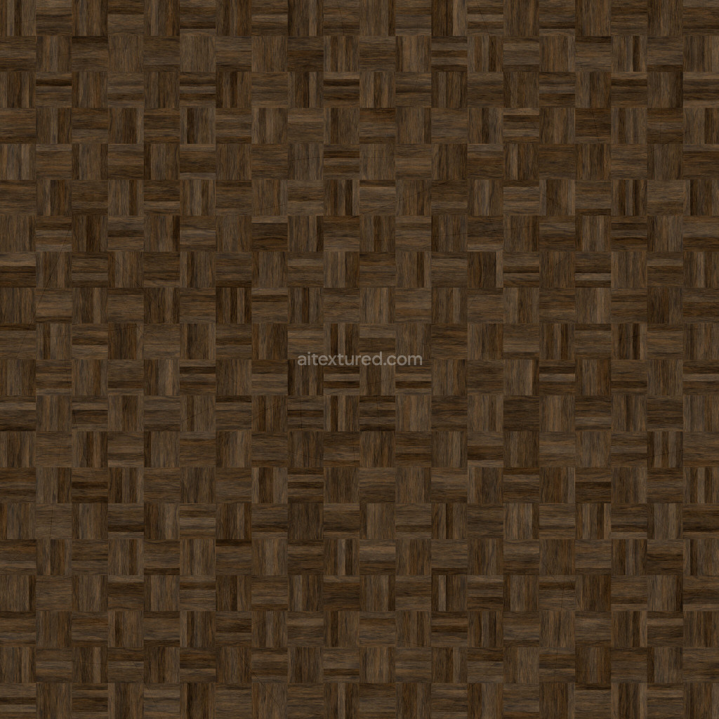 Seamless wood floor texture with dark grain pattern
