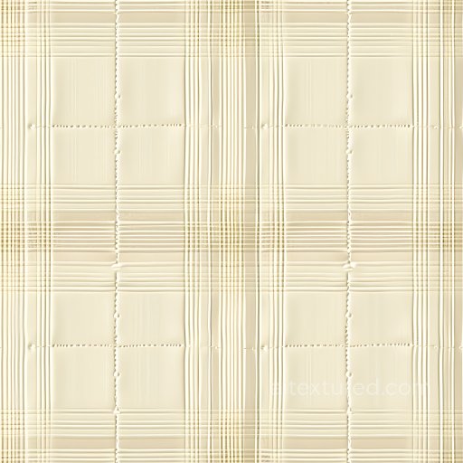 Plaid - Seamless 3D PBR Beige Worn Metal Panel Texture with Grid Pattern texture preview