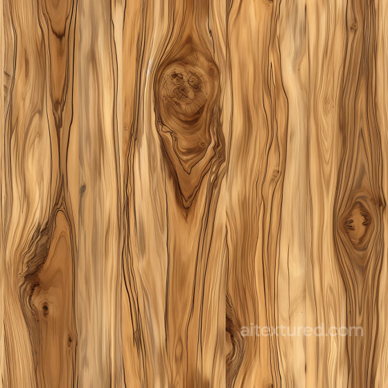 Pine Wood PBR Texture Featuring Natural Knots and Beige Grain Wood texture preview