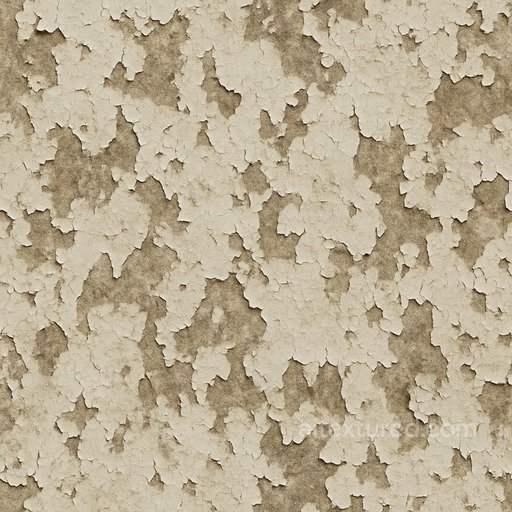Dirty Peeling Paint Seamless Texture seamless Paint-coating PBR texture