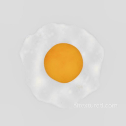Sunny Side Up Egg Texture Generator | Free PBR seamless Food PBR texture