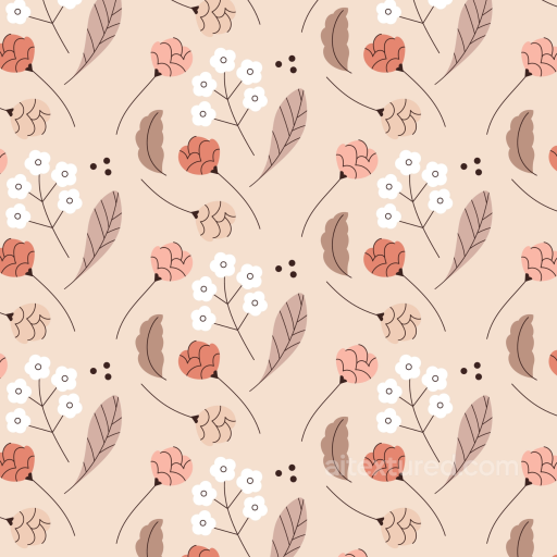 Featuring Soft Boho Floral Fabric Pattern seamless Boho Seamless PBR texture