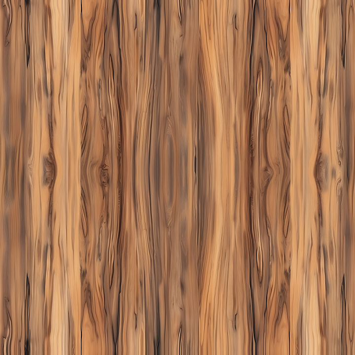 Rustic Wood Planks with Knots and Grain Detail seamless PBR texture preview