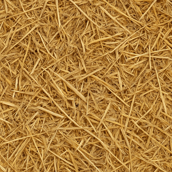 Fresh Barn Straw seamless PBR texture preview