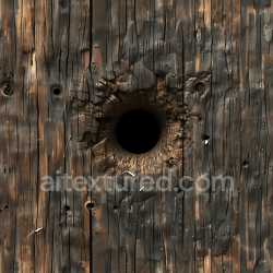 seamless Seamless 3D Burnt Cracked Wood PBR Texture with Deep Holes and Rough Grain texture 8k free download PBR