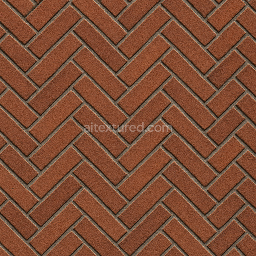 Patterned Red Brick Texture Seamless 1024X1024