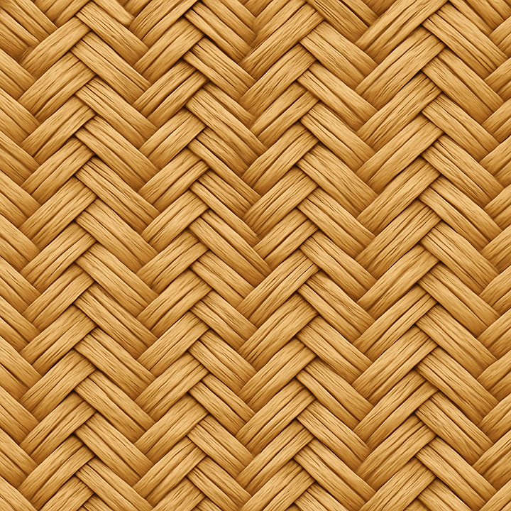Decorative Straw seamless PBR texture preview