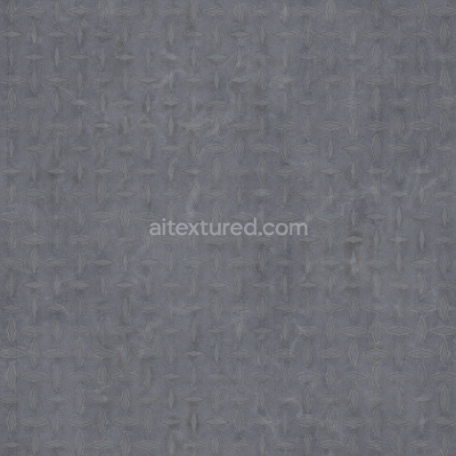 Diamond Plate Metal Steel Texture Seamless Pbr Reflective Industrial Gritty