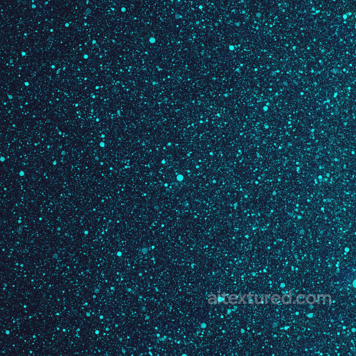 Featuring Vibrant Blue Glitter Speckles on Dark Background seamless Glitter PBR texture