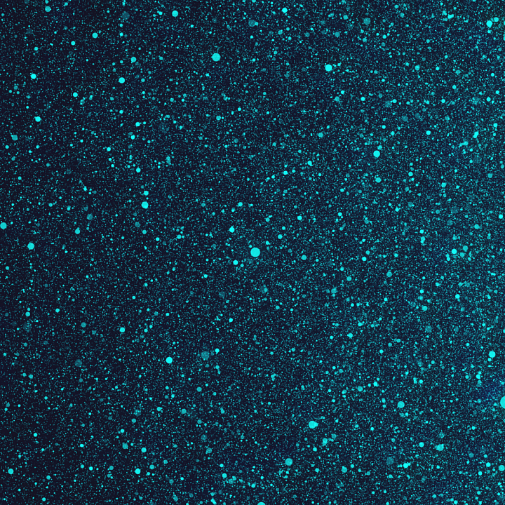 Featuring Vibrant Blue Glitter Speckles on Dark Background seamless PBR texture preview
