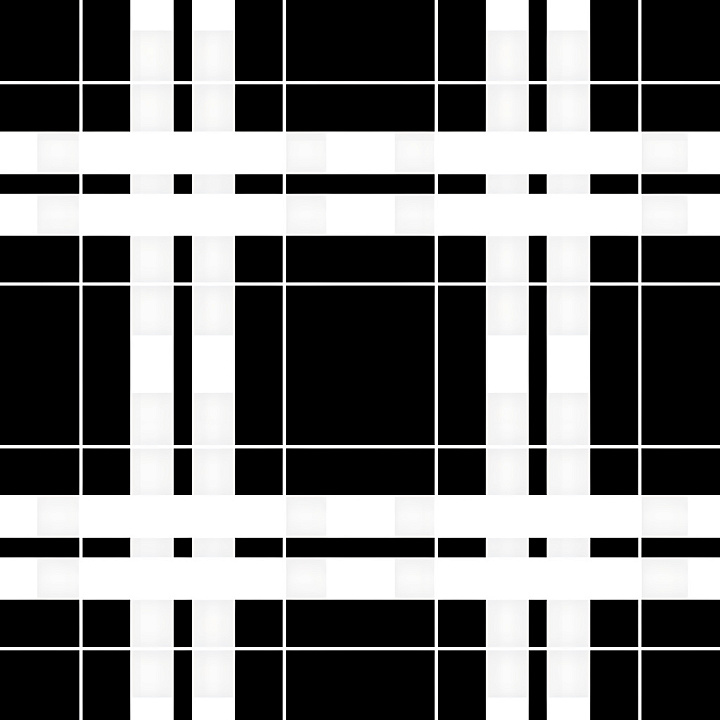 Featuring Bold Black and White Plaid Pattern seamless PBR texture preview