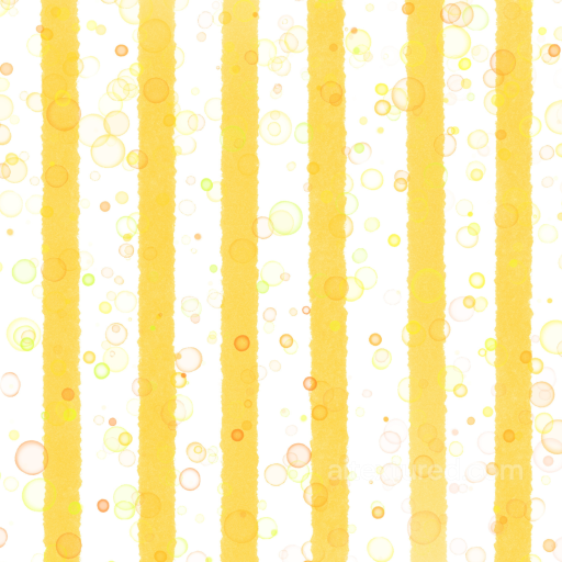Watercolor Stripes Texture with Yellow Vertical Bands and Bubbles seamless Watercolor Stripes PBR texture