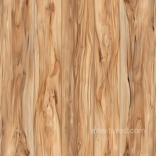 Of Natural Light Wood Planks With Distinct Flowing Grain seamless Wood PBR texture