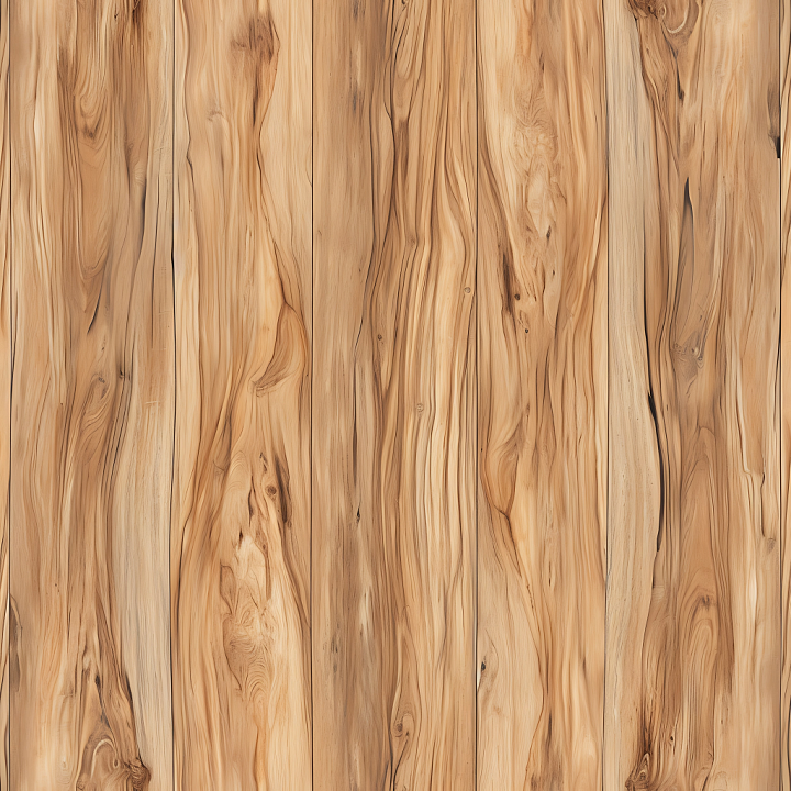 Of Natural Light Wood Planks With Distinct Flowing Grain seamless PBR texture preview