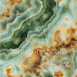 seamless Seamless 3D PBR Texture of Natural Green Onyx Marble with Layered Crystal Veins texture 8k free download PBR