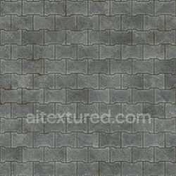 seamless Paving Stone Seamless Tileable Pbr Texture Gray Weathered Durable Urban texture 8k free download PBR
