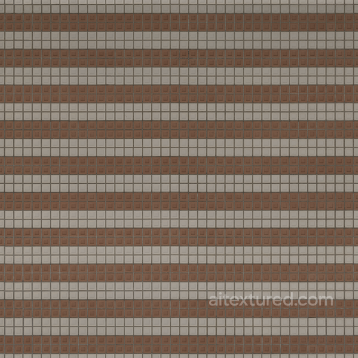 Square Tiled Wall - Patterned Brick Albedo Normal Roughness seamless Brick PBR texture