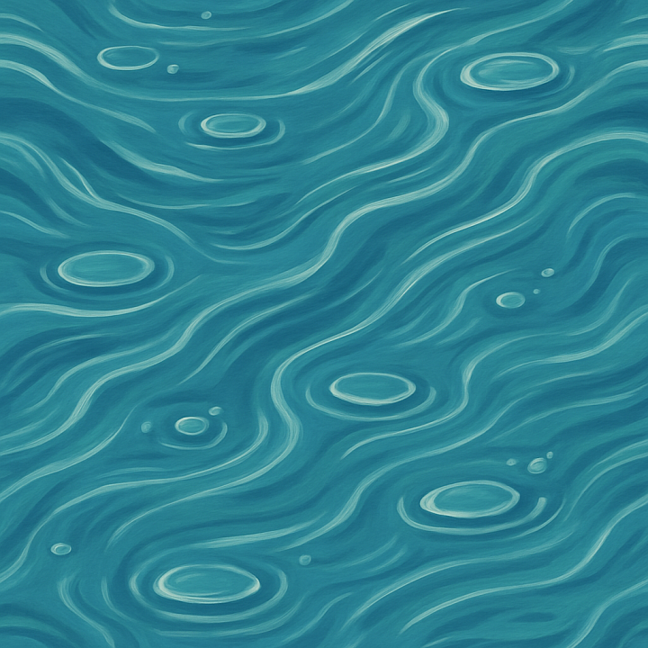 Stylized Stream seamless PBR texture preview