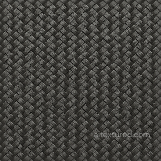 Of Carbon Fabric With Carbon Satin Finish For 8K Photorealistic Renders texture preview