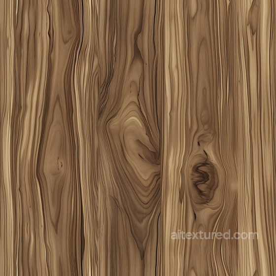 Natural Knotty Wood Plank PBR Texture with Rich Grain and Warm Tones Wood texture preview