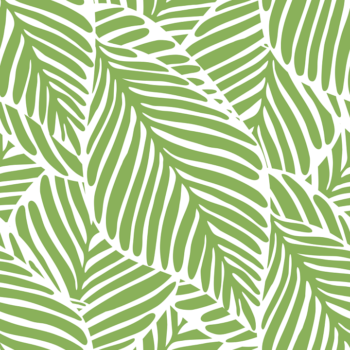 with Stylized Green Leaf Pattern for Digital Paper seamless PBR texture preview