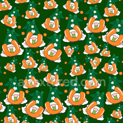 seamless Seamless 3D PBR Texture of St Patrick Themed Cartoon Gnome Pattern texture 8k free download PBR