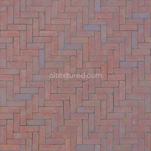 Paving Stone Texture Seamless Tileable Brick Pbr Basecolor Normal Roughness