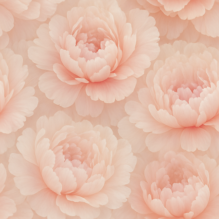Of Soft Peony Layers Featuring Detailed Flower Softness And Subtle Colo… seamless PBR texture preview