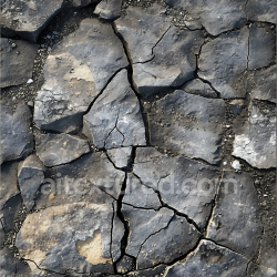 seamless Seamless 3D Stone PBR Texture Featuring Cracked Rocky Ground with Weathered Details texture 8k free download PBR