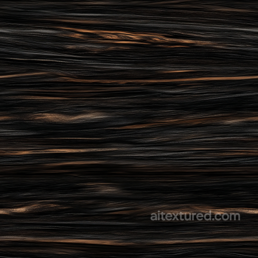 Dark Charred Wood Seamless Texture with Deep Grain seamless Wood PBR texture