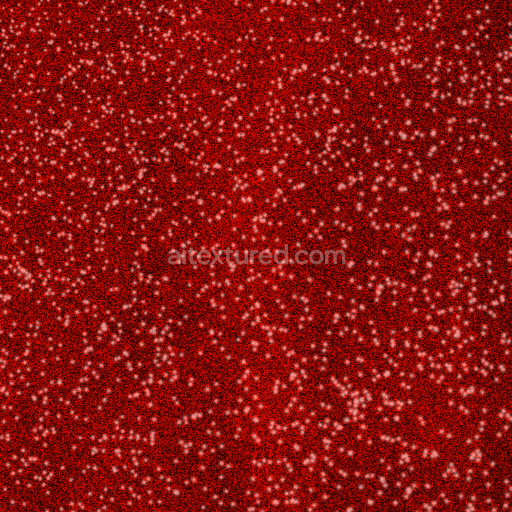 Seamless Red Glitter 3D PBR Texture with Sparkling Micro Particles