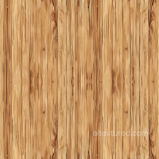 Pine Wood Planks PBR Texture with Detailed Grain and Knots seamless Wood PBR texture