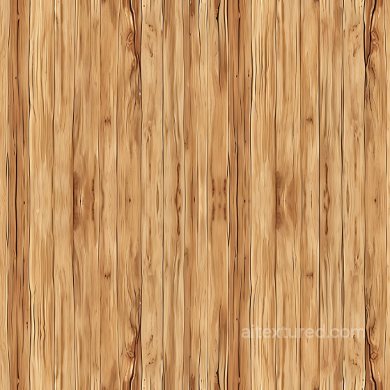 Pine Wood Planks PBR Texture with Detailed Grain and Knots Wood texture preview