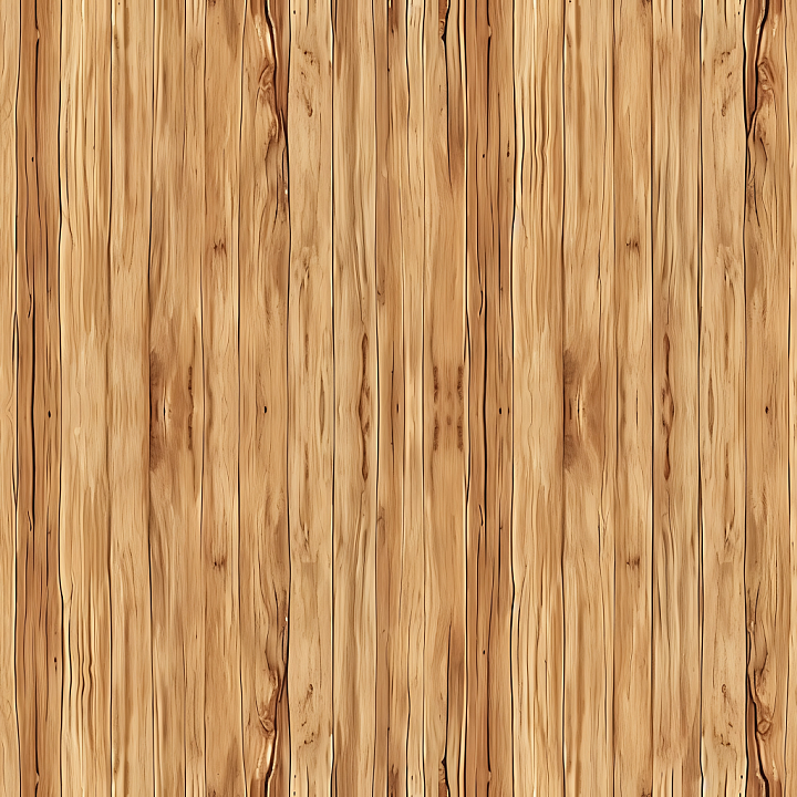 Pine Wood Planks with Detailed Grain and Knots seamless PBR texture preview
