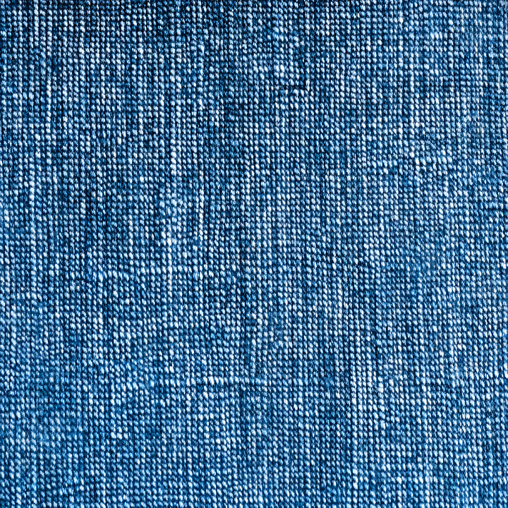 Cracked Denim Fabric with Worn Blue Weave Pattern seamless PBR texture preview