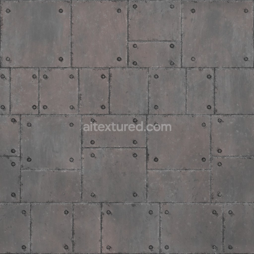 Archviz Metal Metallic Panel Sci Scifi Space — Seamless PBR Texture