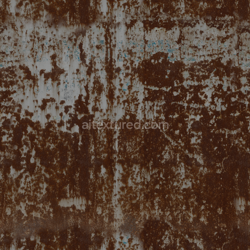 Metal Rusted Rusty — Rusty Rust Steel Rust Steel Oxidized — PBR seamless 3D texture