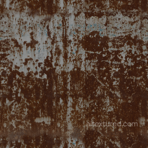 Metal Rusted Rusty seamless Metal PBR texture