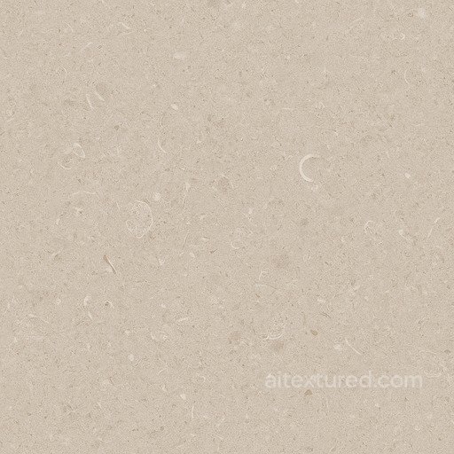Limestone Subtle Fossils Honed seamless Stone PBR texture