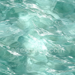 seamless Seamless 3D PBR Texture of Clear Turquoise Water Surface with Gentle Ripples texture 8k free download PBR