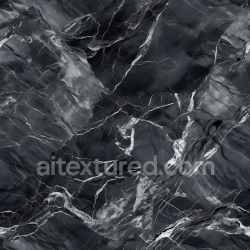 seamless Seamless 3D PBR Texture of Dark Gray and Black Polished Marble with Bold Veins texture 8k free download PBR