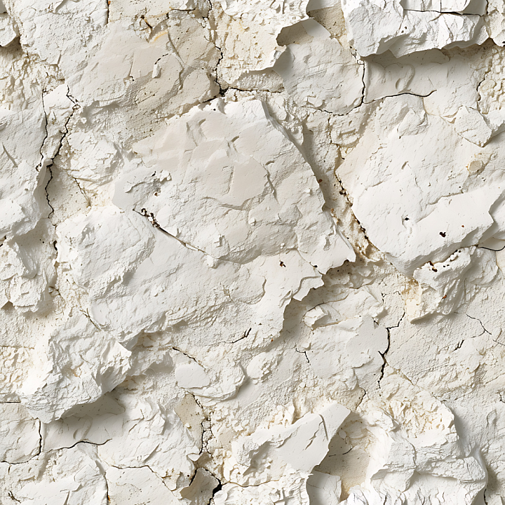 Cracked and Peeling Stone Wall Paint seamless PBR texture preview