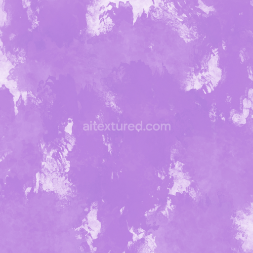 Seamless Violet Watercolor 3D PBR Texture with Soft Wash Patterns