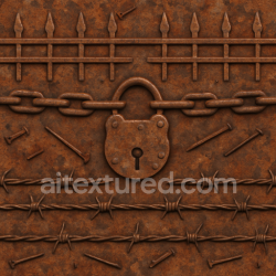 seamless Seamless 3d texture pbr 8k rusty iron with oxidized metal for haunted iron fences texture 8k free download PBR