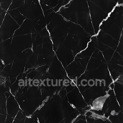 seamless Seamless 3D PBR Black Marble Texture Featuring Bold White Veins texture 8k free download PBR