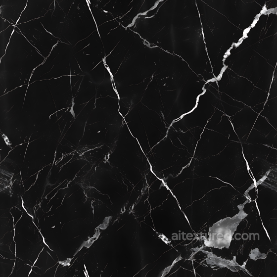 Black Marble Texture Featuring Bold White Veins Marble texture preview